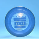 18” Colored Beaker Bong- 9mm Thick Glass with Logo- Assorted color