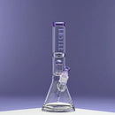 14” 9mm Castle Glassworks, 8 Arm Precision Crafted Beaker Bong
