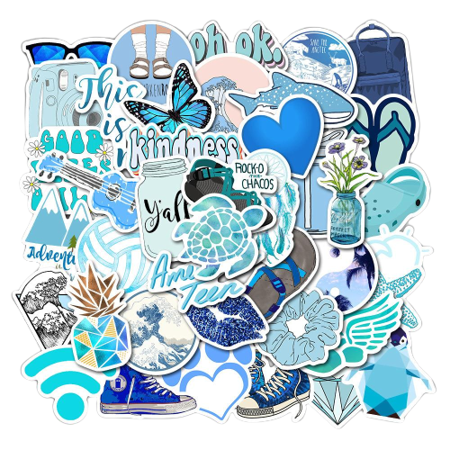 Water Proof Stickers 6packs Deal - 300 pcs non-repeating