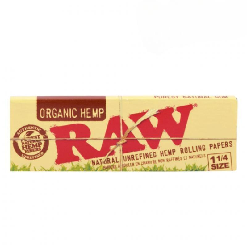 RAW Organic Hemp 1 1/4 - 24 Packs/Box