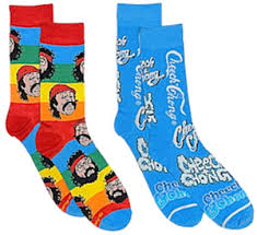 Licensed 2pk Funky Socks - Cheech & Chong - Assorted Design