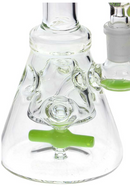 7.5" Propeller Perc Swiss Bubbler- Assorted color