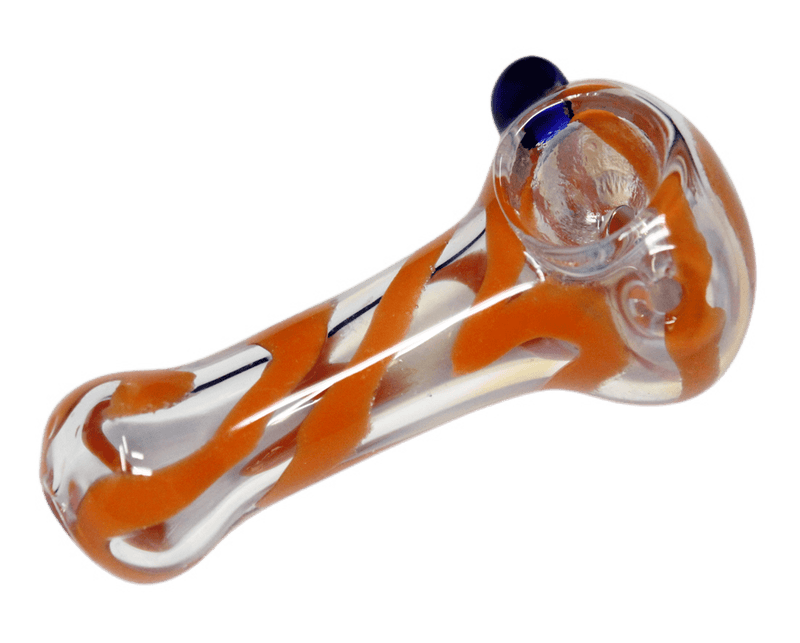 2.5 Inline Glass Hand Pipe - Assorted Colour