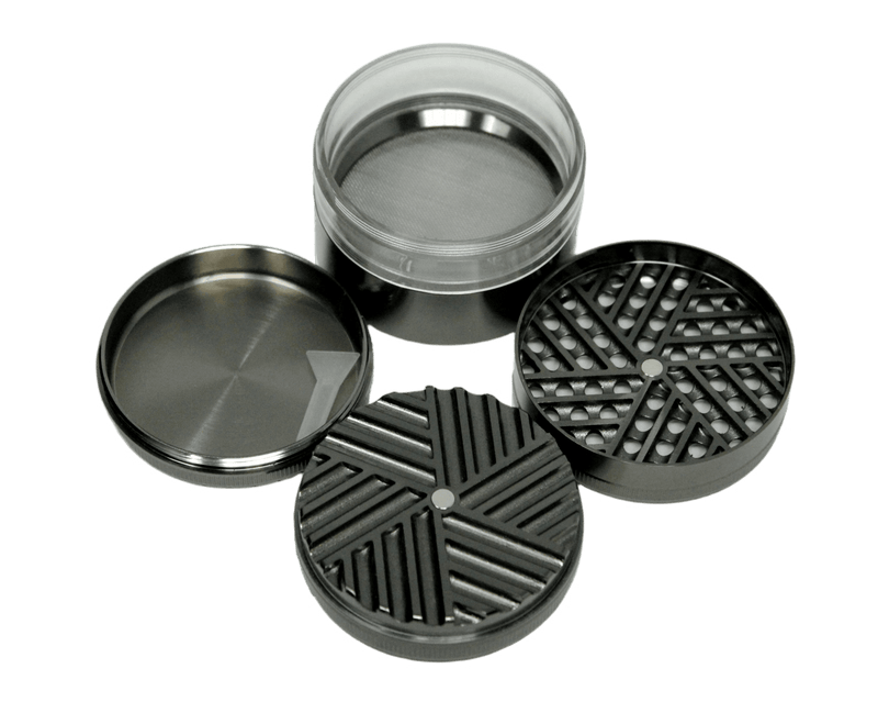EC420 Toothless See Through Grinder - 65mm 5-Piece