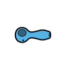 WoodRocket BLUE PIPE PIN
