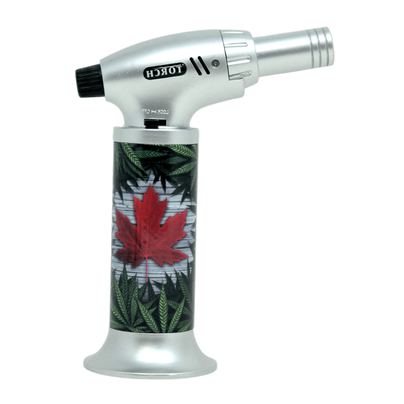 Soul Multipurpose Butane Torch Lighters - Canada Flag Designs