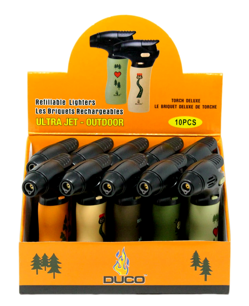 DUCO Easy Grip Ultra Jet  Torch Outdoor Series - 10pcs/Display
