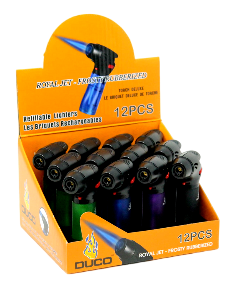 DUCO Easy Grip Royal Jet Torch Frosty Series - 12pcs/Display