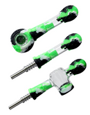 Multi-Function Silicone Pipe/Nectar Collector-Assorted color