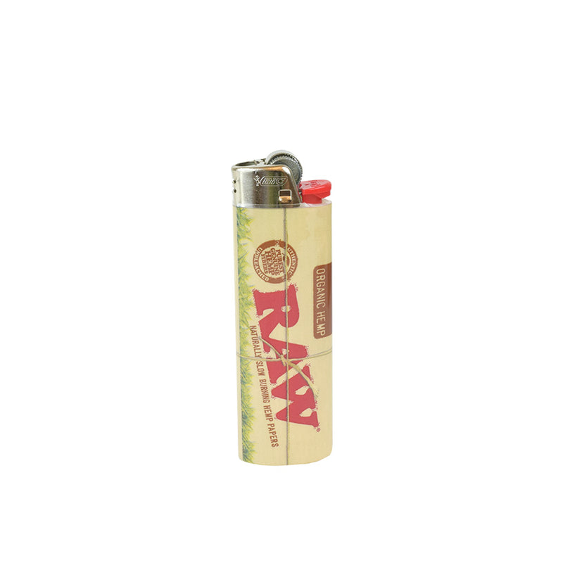 RAW Organic BIC Lighters - 50'S/Display
