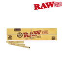 RAW Pre-Rolled Cone 70/45mm - 12 Packs/Box, 20 Cones/Pack