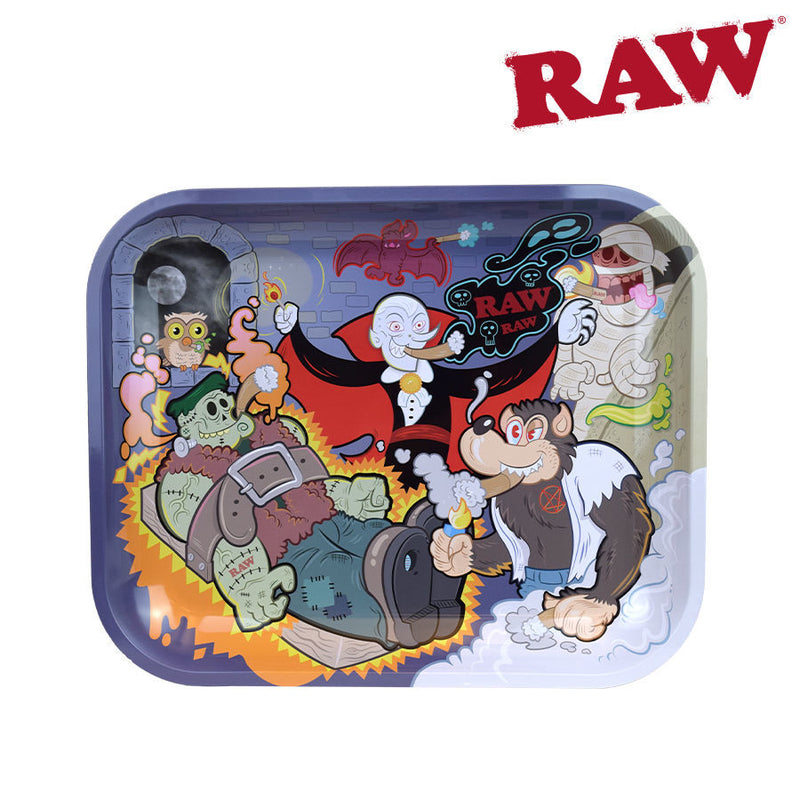 RAW Monster Sesh Rolling Tray- Large