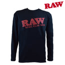 RPxRAW CREWNECK RED BRAND LONG SLEEVE