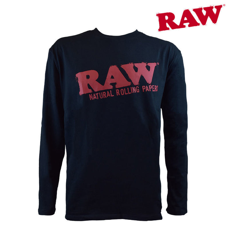 RPxRAW CREWNECK RED BRAND LONG SLEEVE