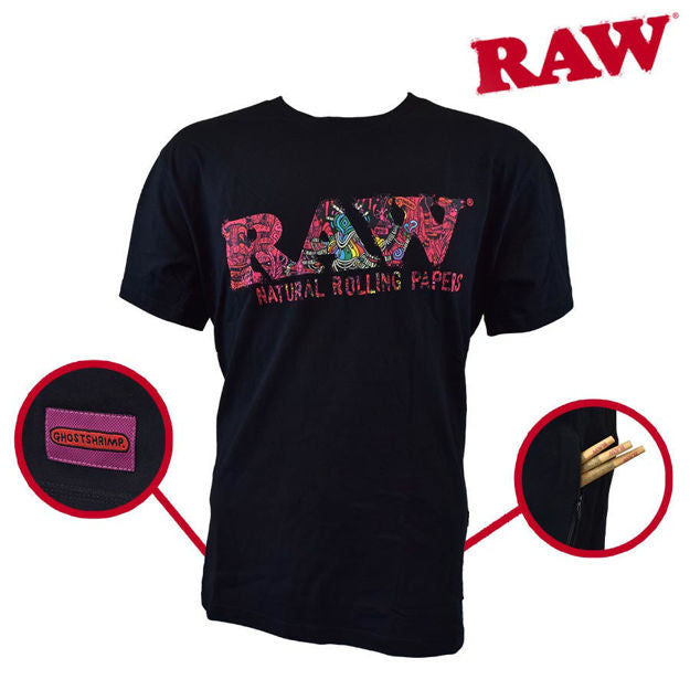RP x RAW GHOSTSHRIMP T-SHIRT- Assorted sizes