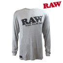 RPxRAW CREWNECK BLACK BRAND LONG SLEEVE
