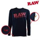 RPxRAW CREWNECK RED BRAND LONG SLEEVE