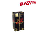 RAW Black Pre-rolled Cones 1 1/4 - 75cones/Box