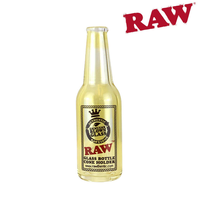 RAW GLASS BOTTLE CONE HOLDER