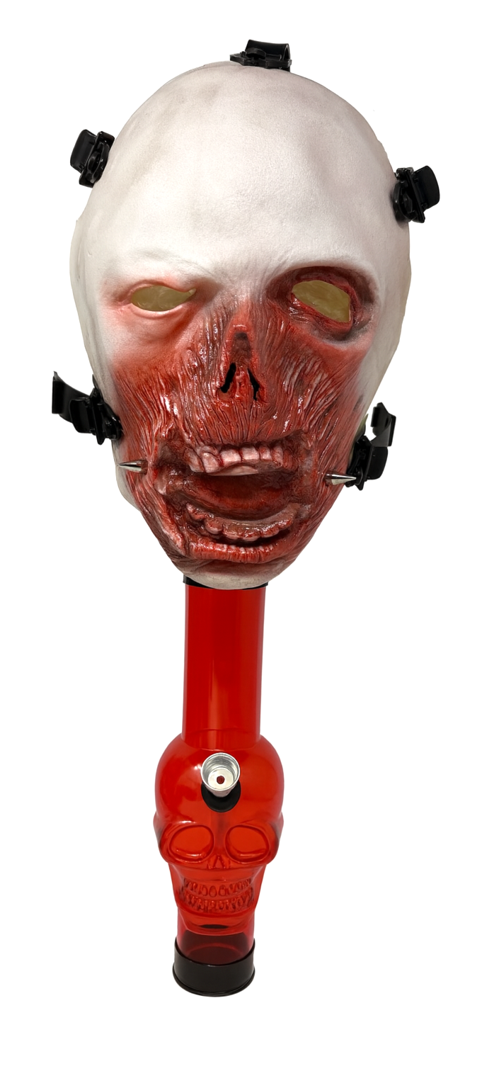 Horror Series Skull Bongs – Zombie & Doll Zombie Mask Water Pipes