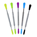4.5" Dab Tool Metal with Silicone Tips - Assorted Colour