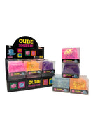 🧊 Cube Squeeze – Ultra Soft Sensory Cube (12 PCS Display Box)