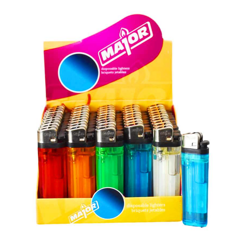 Major Disposable Lighter - 50pcs/Display