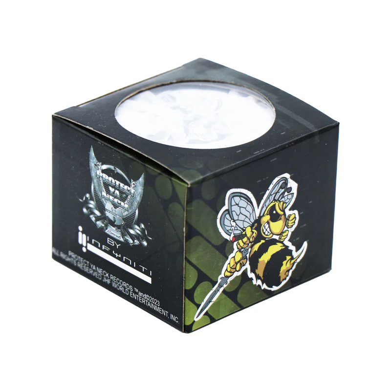 Protect Ya Neck Records - Killa Bees White Logo, Licensed Metal Grinder - 56mm - 4-Piece