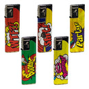 DUCO Slant Refillable Lighter- Comic Series-  50pcs/Display
