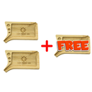 Buy 2 get 1 FREE - EC420 Wooden Rolling Tray - 5" x 3"