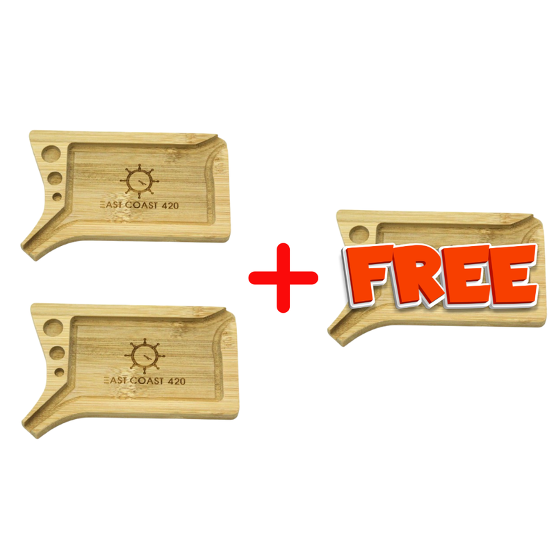 Buy 2 get 1 FREE - EC420 Wooden Rolling Tray - 5" x 3"