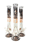 💀💎18" 7mm Heavy Duty PHOENIX STAR Vintage Skull Beaker Bong - Unique Artist Design