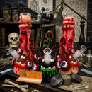 👁️🩸 10" Mutant Eyeball Horror Bong 💀🔥Assorted color