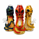 👽💀 10" Alien Skull Tentacle Bong 🐍🔥- Assorted color