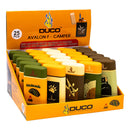 DUCO Single Jet Flame Refillable Flint Lighter- Avalon F - Camper  - 25pcs/Display