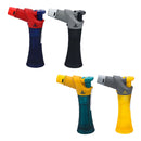 DUCO- Daytona Single Torch Flame- Frosty Rubberized series - 8 pcs/ Display