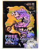 Buy 2 get 1 FREE - Premium 3.5g Unique Printed Design Mylar Bags - 30ct/3packs Assorted Designs