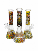 10" R&M Beakers Water Pipe - Assorted Designs