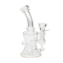 Piranha Glass 6" Hourglass Dab Rig