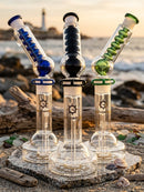 🌪️ East Coast 420 Twister Series – 15" Glass Water Pipe 🌪️ Assorted color