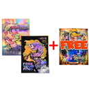 Buy 2 get 1 FREE - Premium 3.5g Unique Printed Design Mylar Bags - 30ct/3packs Assorted Designs