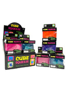 🧊 Cube Squeeze – Ultra Soft Sensory Cube (12 PCS Display Box)