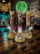 10" R&M Beakers Water Pipe - Assorted Designs