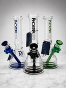 🌟 10" Phoenix Star Trinity Beaker Collection 🌟 Assorted color