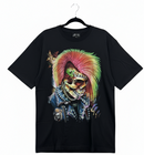 Unisex Graphic Streetwear T-shirt - Psycho Punk Rebellion