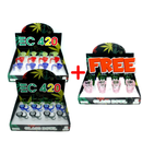 Buy 2 get 1 FREE - EC420 14mm Male Glass Bowl Tray with FREE Spongebob Bowl Tray