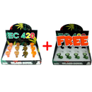 Buy 1 get 1 FREE - EC420 14mm Male Glass Bowl Tray with FREE Martini Bowl Tray