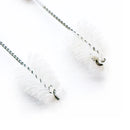 6" White Water Pipe Brush - Pack of 12