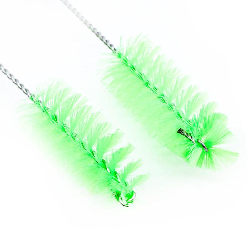 8" Green Water Pipe Brush - Pack of 12