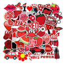 Assorted Water Proof Stickers 6packs Deal - 300 pcs non-repeating